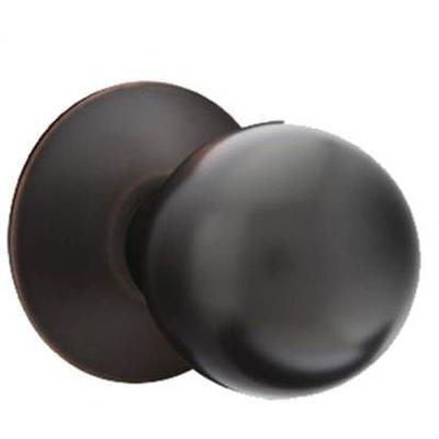Emtek - Brass Modern Privacy Knob Set with Orb Knob & Modern Rosette - 5207OR