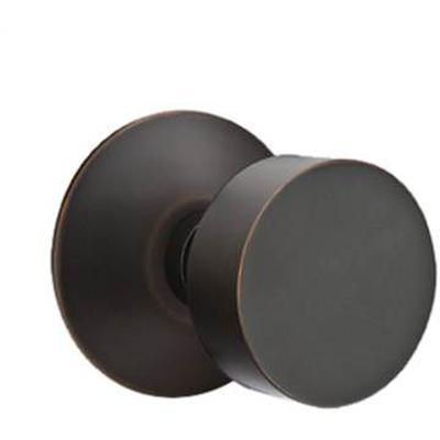 Emtek - Brass Modern Privacy Knob Set with Round Knob & Modern Rosette - 5207ROU