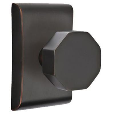 Emtek - Brass Modern Privacy Knob Set with Octagon Knob & Neos Rosette - 5211OCT