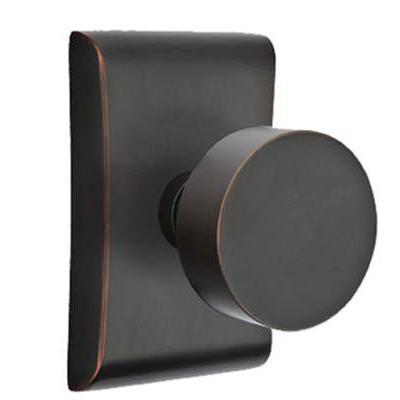 Emtek - Brass Modern Privacy Knob Set with Round Knob & Neos Rosette - 5211ROU