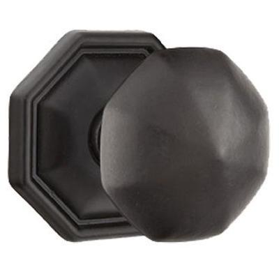 Emtek - Lost Wax Cast Bronze Dummy Knob Set with Octagon Knob & #15 Rosette - 70515OCK