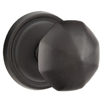 Emtek - Lost Wax Cast Bronze Privacy Knob Set with Octagon Knob & #12 Rosette - 72012OCK