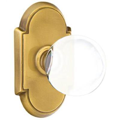 Emtek - Crystal Passage Knob Set with Bristol Knob & #8 Rosette - 8108BL