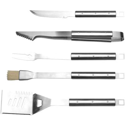 BergHOFF - Cubo Essentials 6-Piece Stainless Steel BBQ Set with Folding Bag - 1108187