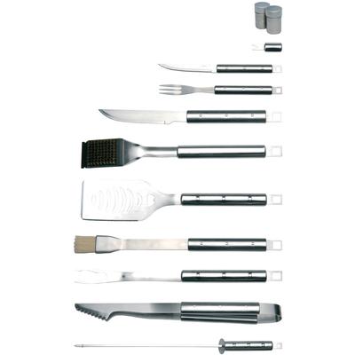 BergHOFF - Cubo Essentials 33-Piece Stainless Steel BBQ Set with Case - 1108325