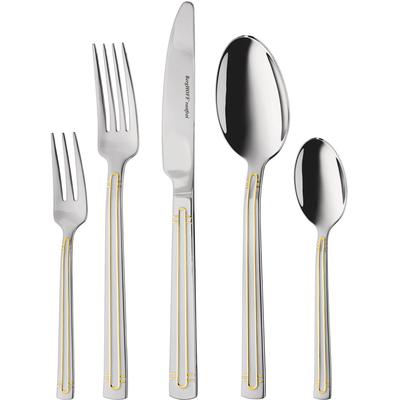 BergHOFF - Essentials Heritage 30-Piece 18/10 Stainless Steel Flatware Set - 1230502