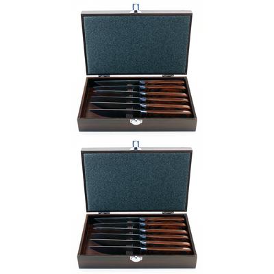 BergHOFF - Pakka 14-Piece Steak Knife Set with 2 Cases - 2212191