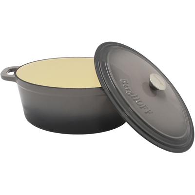 BergHOFF - Neo 8-Quart Cast Iron Covered Dutch Oven - Oyster - 2220306