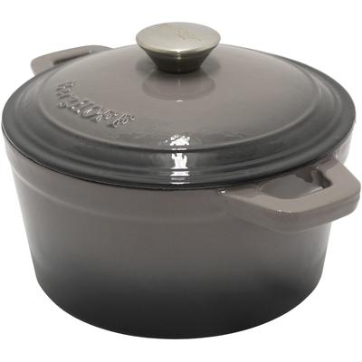 BergHOFF - Neo 3-Quart Cast Iron Covered Dutch Oven- Oyster - 2220309