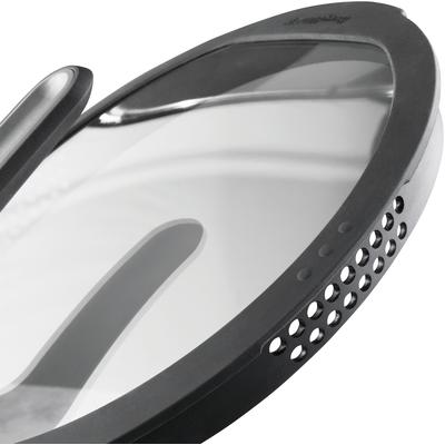 BergHOFF - Gem 10.25" 2.7-Qt. Non-Stick Covered 2-Handled Saute Pan - Grey - 2307424