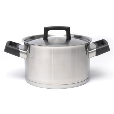 BergHOFF - Ron 8” Stainless Steel Covered Casserole - 3900023