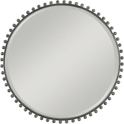 Uttermost - Taza Round Iron Mirror - 9691