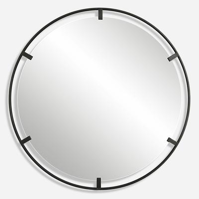 Uttermost - Cashel Round Iron Mirror - 9734