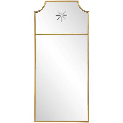 Uttermost - Caddington Tall Brass Mirror - 9748