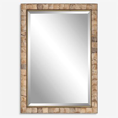 Uttermost - Cocos Coconut Shell Mirror - 9751