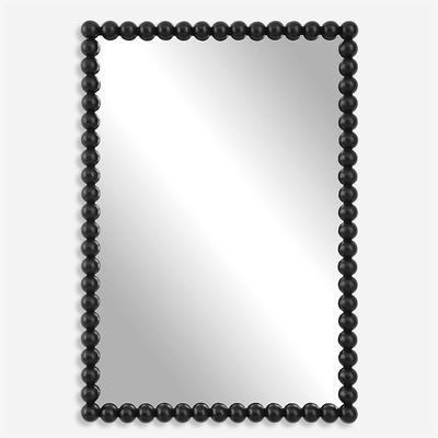 Uttermost - Serna Vanity Mirror - Satin Black - 9789