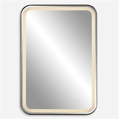 Uttermost - Crofton Lighted Vanity Mirror - Satin Black - 9861