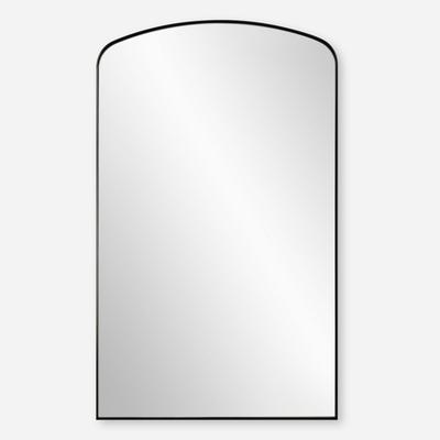 Uttermost - Tordera Arch Mirror - Satin Black - 9964