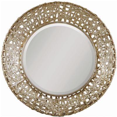 Uttermost - Alita Champagne Woven Metal Mirror - 11603 B