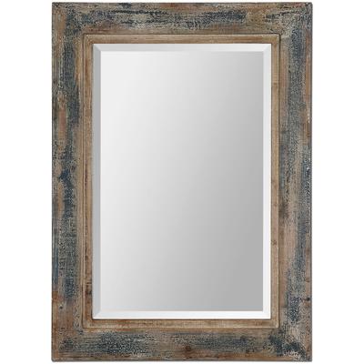 Uttermost - Bozeman Distressed Blue Mirror - 13829