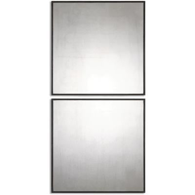 Uttermost - Matty Antiqued Square Mirrors - Set of 2 - 13932