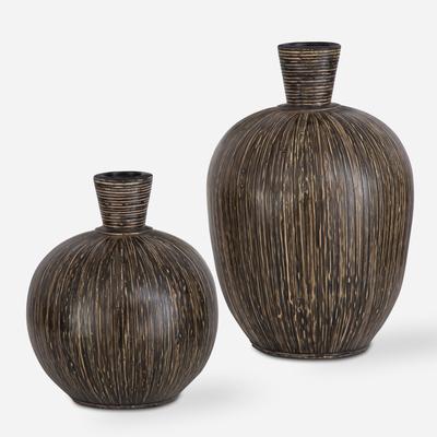 Uttermost - Set of 2 Islander Vases - 17116