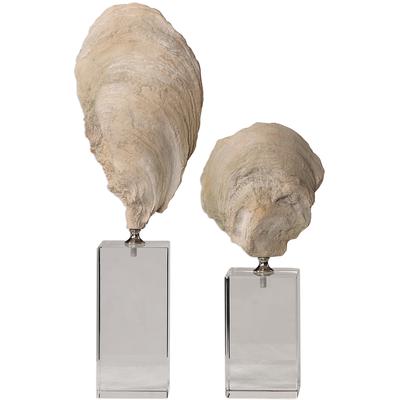 Uttermost - Oyster Shell Sculptures - Set of 2 - 17523