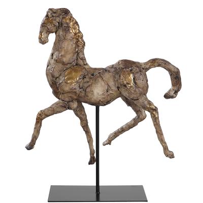 Uttermost - Caballo Dorado Horse Sculpture - 17585