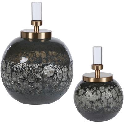 Uttermost - Cessair Art Glass Bottles - Set of 2 - 17729