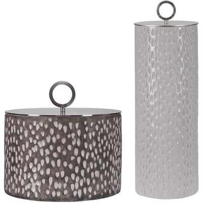 Uttermost - Cyprien Ceramic Containers - Set of 2 - 17766