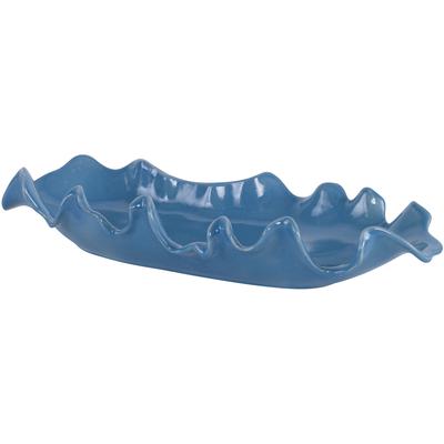 Uttermost - Ruffled Feathers Bowl - Blue - 18052