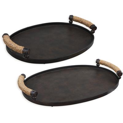 Uttermost - Set of 2 Viggo Trays - 18073