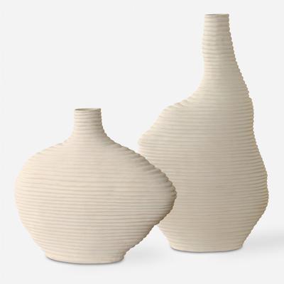 Uttermost - Set of 2 Duostacked Vases - 18140