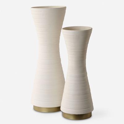 Uttermost - Set of 2 Ridgeline Vases - 18142