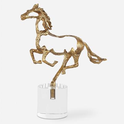 Uttermost - Gallop Sculpture - Gold - 18146
