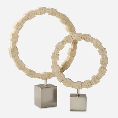 Uttermost - Set of 2 Ivory Fusion Stone Rings - 18167