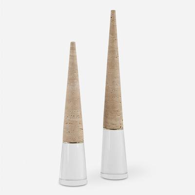 Uttermost - Set of 2 Stoney Point Sculptures - 18169