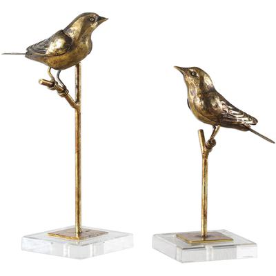Uttermost - Passerines Bird Sculptures - Set of 2 - 18898