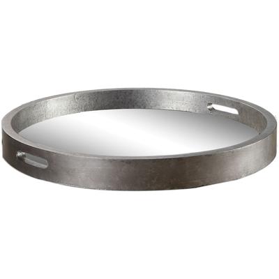 Uttermost - Bechet Round Silver Tray - 19997