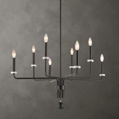 Uttermost - Ebony Elegance 8-Light Chandelier - 21353