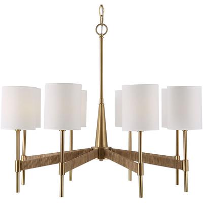Uttermost - Lautoka Rattan 8-Light Chandelier - 21372