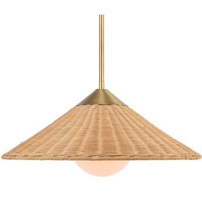 Uttermost - Phuvinh 1-Light Rattan Shade Pendant - 21590