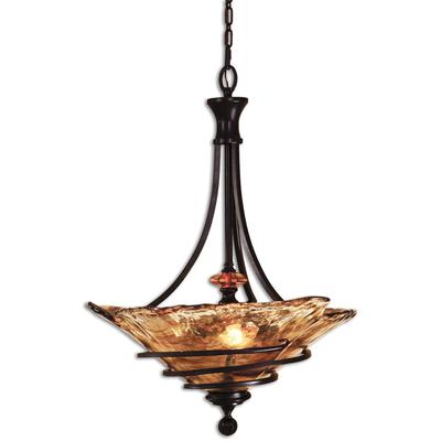 Uttermost - Vitalia 3 -Light Oil Rubbed Bronze Pendant - 21904