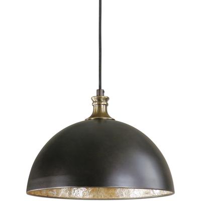 Uttermost - Placuna 1-Light Bronze Pendant - 22028