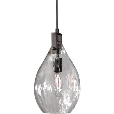 Uttermost - Campester 1-Light Watered Glass Mini Pendant - 22049