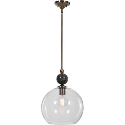 Uttermost - Mendota 1-Light Glass Pendant - 22176