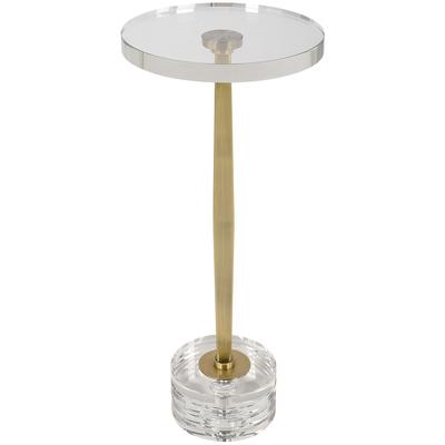 Uttermost - Groove Crystal Drink Table - 22908