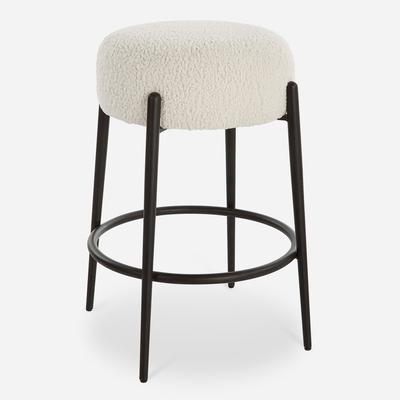 Uttermost - Arles Plush Counter Stool - 23783