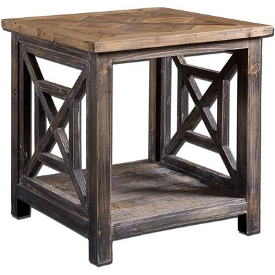 Uttermost - Spiro Reclaimed Wood End Table - 24263