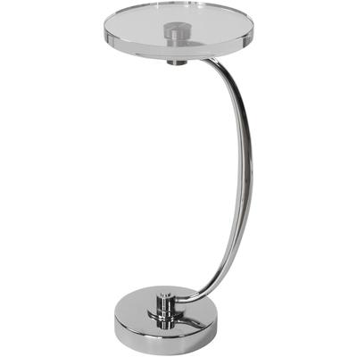 Uttermost - Waveney Drink Table - Polished Nickel - 25144